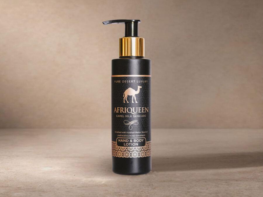 Afriqueen hand and body lotion