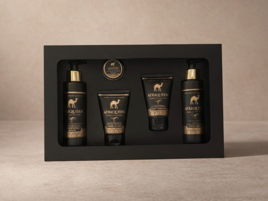 Afriqueen Luxury Black Gift Box